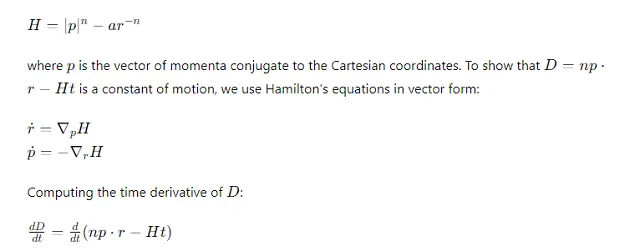 For a one-dimensional system with the Hamiltonian H=2p2​