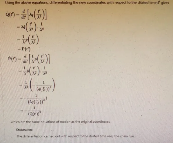 For a one-dimensional system with the Hamiltonian H=2p2​